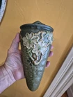 Vintage Roseville Dogwood 1920s Wall Pocket Rare Hard to find Nice!!!