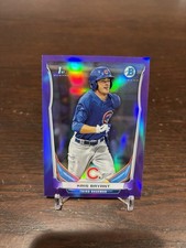 Bowman 2014 Chrome Kris Bryant BCP25 Purple Refractor /199 Cubs Rookie
