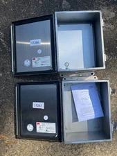 nVent HOFFMAN A1008CHNF886 Enclosure Type 3R 4 4X 12 Stainless Steel, Pack of 1