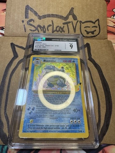 CGC 9 - BLASTOISE 2/102 | CELEBRATIONS