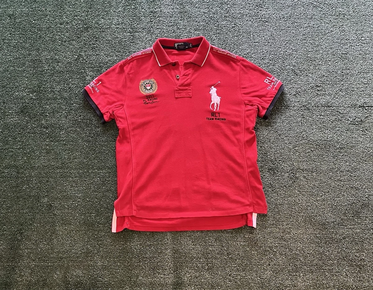 Ralph Lauren レッドポロシャツ　スコットランド US.Sサイズ POLO RALPH LAUREN（ポロ・ラルフローレン） ポロ ラルフローレン