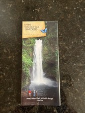 LA PAZ Waterfall Gardens Brochure Map Guide Peace Lodge Heredia Costa Rica