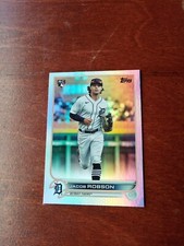 2022 topps baseball series 2 Jacob Robson RC #623 Silver Foil