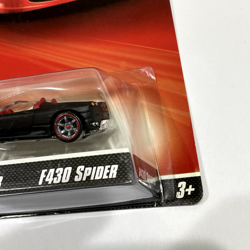 Hot Wheels Ferrari Racer F430 Spider Negro Excelente Sin Abrir - Imagen 10 de 15