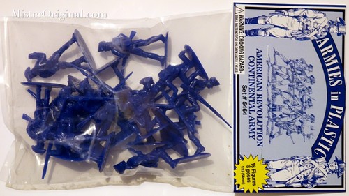 Armies in Plastic American Revolution Continental Army Infantry 1/32 Scale 54mm