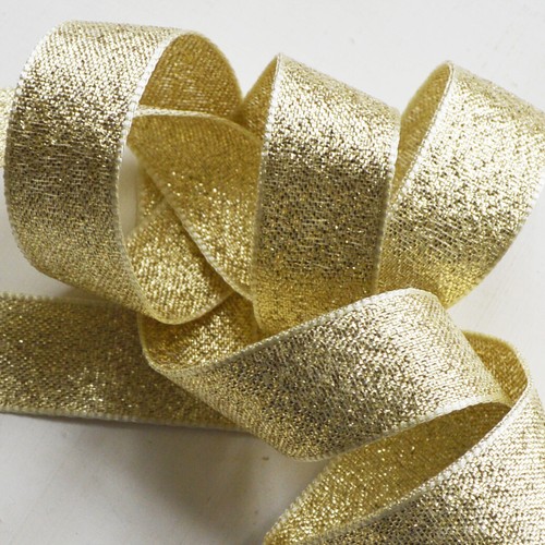 Berisfords Sparkly Lame Ribbon Rose Gold Silver Glitter Christmas ALL WIDTHS - Picture 8 of 25