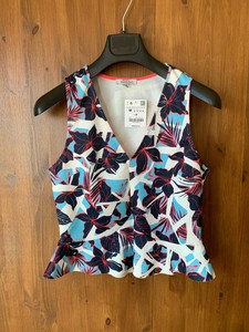 peplum vest top