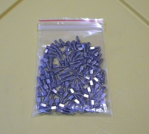 100 x  4-40 Jackscrew Standoffs Hex D-Sub Standoff Screws VGA DVI DB9 Jack screw - Picture 3 of 9