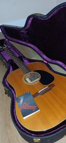 1960's Gibson Blue Ridge accoustic guitar