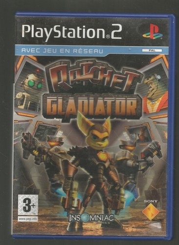 RATCHET : GLADIATOR - French Import - SONY PLAYSTATION 2 PS2 - Picture 1 of 2