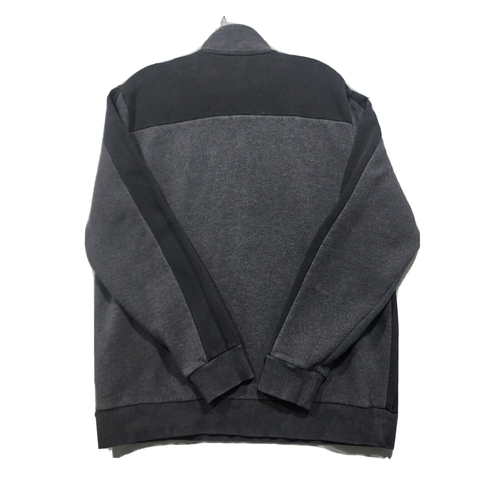 Calvin Klein Sweatshirt Herren groß grau schwarz Reißverschluss GROSS CK Logo 72 % Baumwolle - Bild 15 von 18