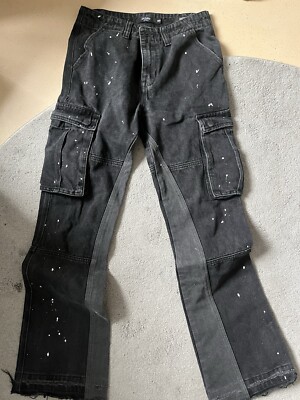 Jaded London Schwarze Hose