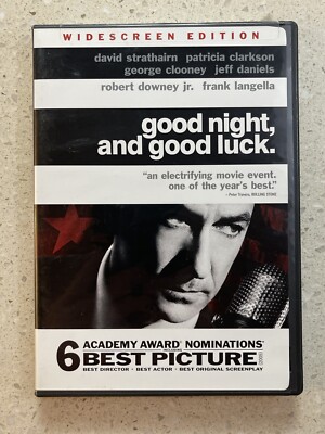 Good Night, and Good Luck - Widescreen Edition - DVD - Very Good - D6