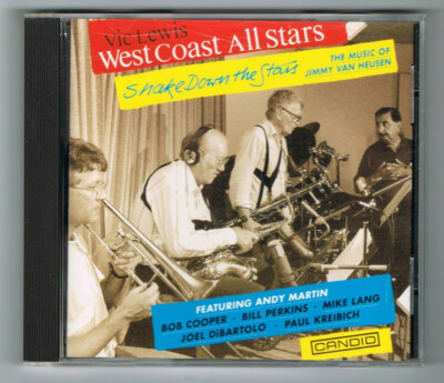  VIC LEWIS WEST COAST ALL-STARS - SHAKE DOWN THE STARS - 1992 - SEHR GUTER ZUSTAND  