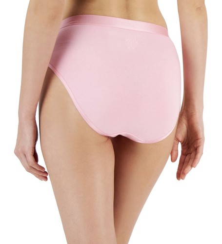 Jenni Women's Elastic Waistband 2-Pk Hi-Cut Bikini Underwear Size L - Picture 6 of 6
