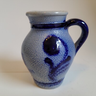 Vintage Salt Glaze Pitcher Verbandstag Frankfurt 1971  stoneware Pitcher Nice!