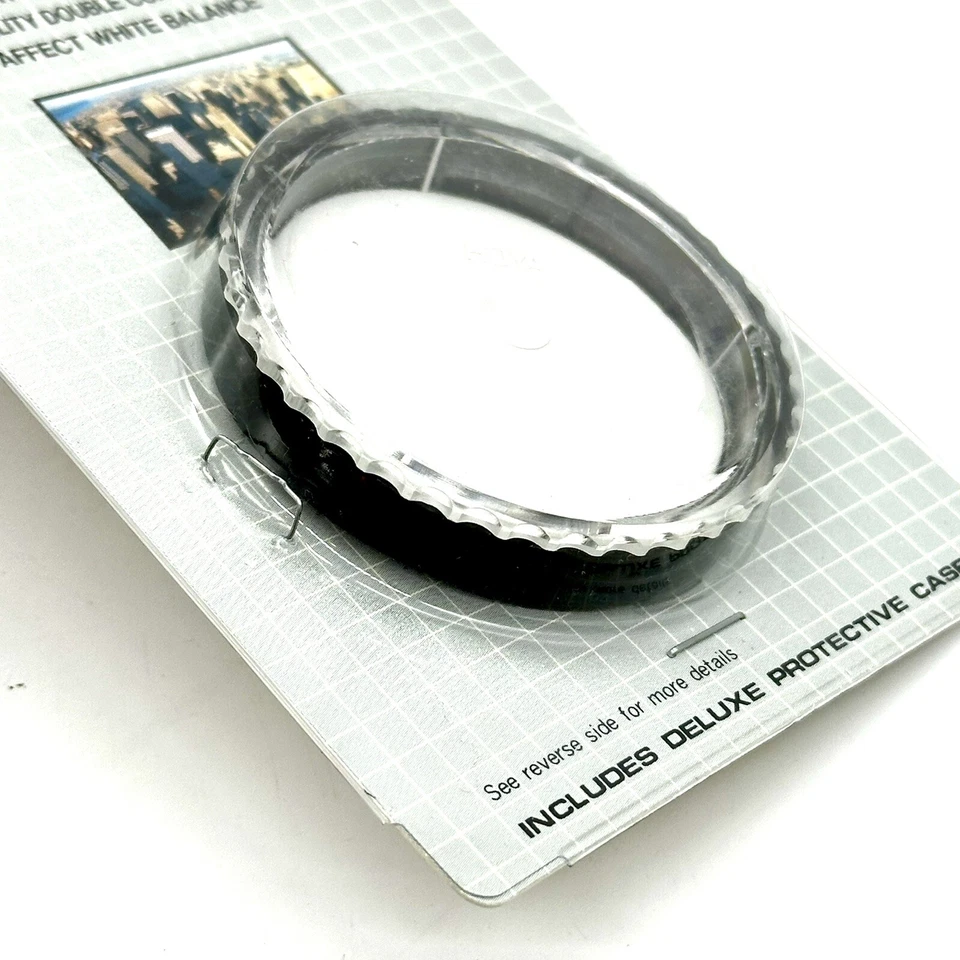 Vintage NEW Genuine HOYA 52mm Video Clear Filter w/Protective Case Japan NEW - Image 3 of 4