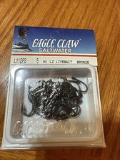 50 Eagle Claw L112FS 5 Live Bait Bronze Hook Livebait Saltwater