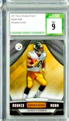 2017 PANINI ROOKIES & STARS James Conner Rookie Rush CSG 9 | eBay