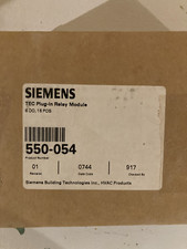 SIEMENS - TEC TERMINAL EQUIPMENT CONTROLLER PLUG-IN RELAY MODULE 550-054 *NEW*