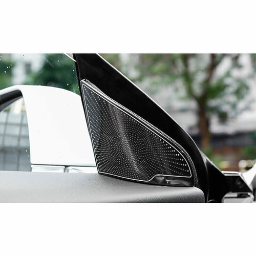 Ajuste para Tesla Modelo 3 17-2021 Negro Titanio A Post Triángulo Altavoz Marco Borde - Imagen 4 de 4