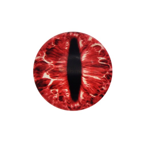 6-30 mm Mix Evil Eyes Cabochons Glass Tiles Cat Snake Dragon Eyes Jewellery DIY - Picture 15 of 22