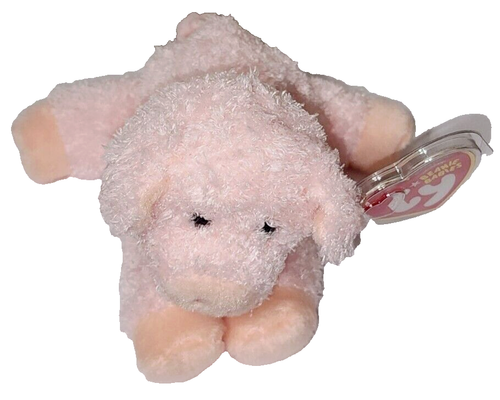 Juguete de peluche Ty Beanie Baby - SOJA el cerdo (6,5 pulgadas) NUEVO MWMTs - Imagen 2 de 11