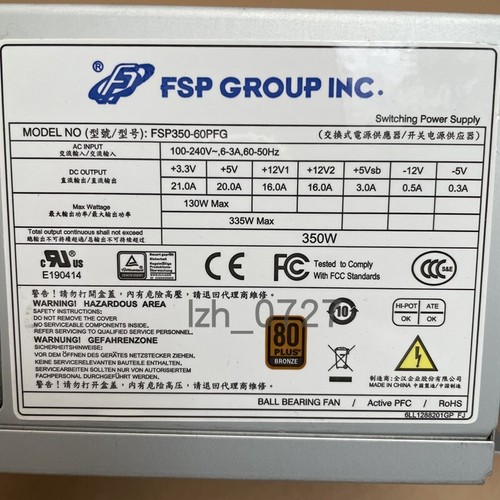 For FSP FSP350-60PFG 350W 100-240V Industrial Power Supply - Bild 2 von 5