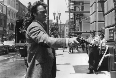Dirty Harry Clint Eastwood Iconic Pointing Magnum In Street 4x6 Foto 