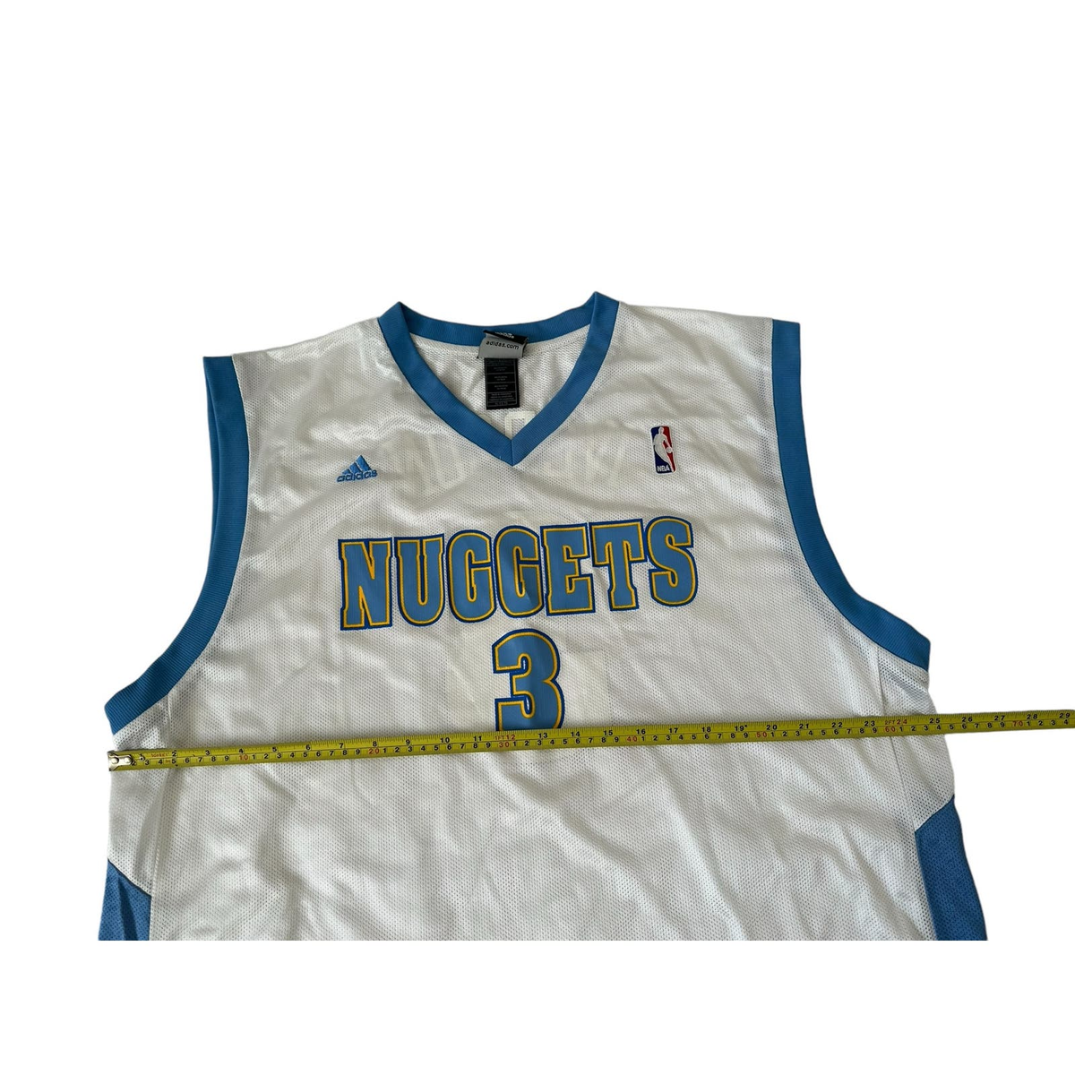 adidas Nuggets Iverson ユニフォームL Allen Iverson Denver Nuggets Adidas NBA Authentics Swingman