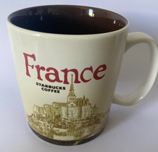 Starbucks Coffee  France Mug Global Icon City Collector Mug 16oz 2015 Discontinu