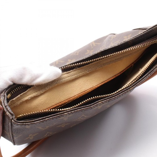 LOUIS VUITTON Looping MM Schultertasche M51146 Monogram Canvas Braun Gebrauch... - Bild 6 von 11