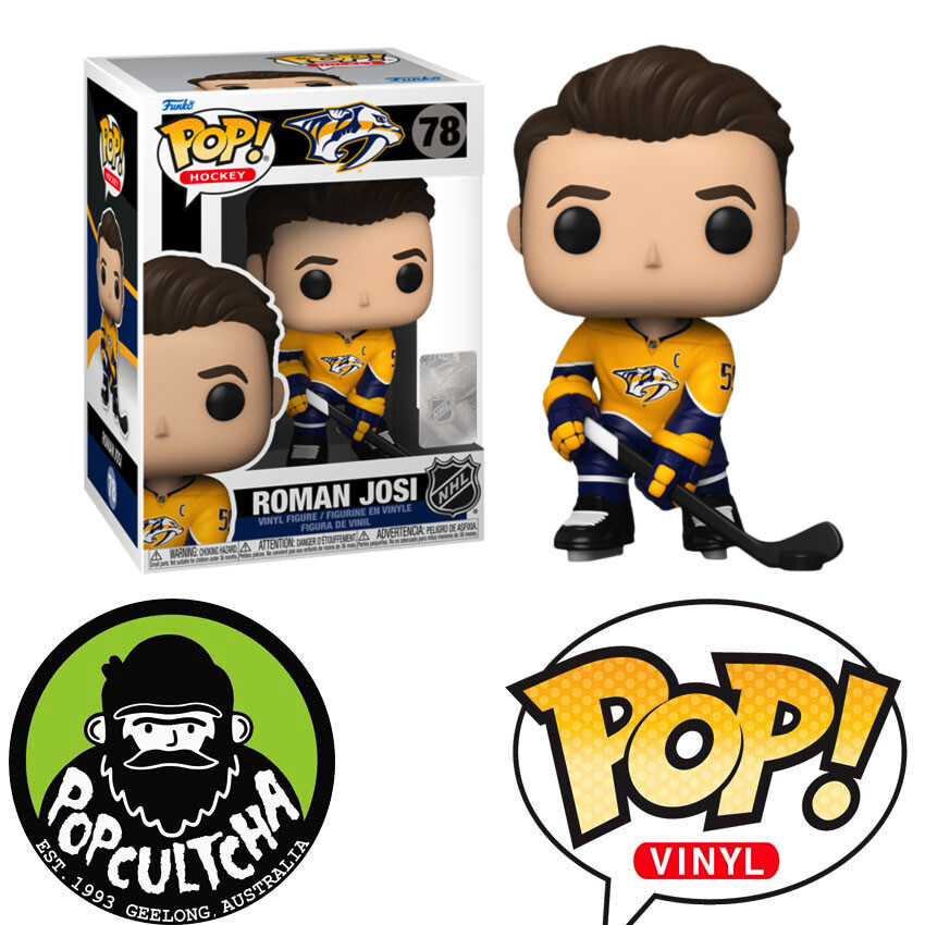 Nhl Hockey - Roman Josi Nashville Predators Pop! Vinyl Figure &Quot;New&Quot;