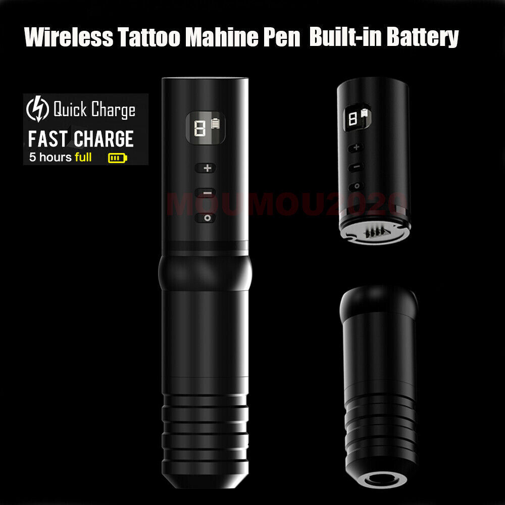 Wireless Rotary Tattoo Machine Pen Mabuchi Motor Built-in Battery Fast Charging | eBay Wireless Rotary Tattoo Machine Pen Mabuchi Motor Built-in Battery Fast Charging | eBay