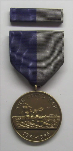 U.S. Navy Civil War Campaign Military Medal with RIBBON