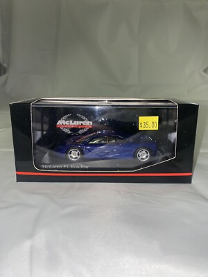 Minichamps 1:43 Mclaren F1 GTR Roadcar Blue metallic | eBay