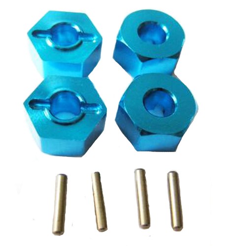 Aluminum Metal CNC Upgrade Parts DIY Fit for 1/10 HPI RS4 Sport 3 Rc Car Blue - Picture 12 of 34