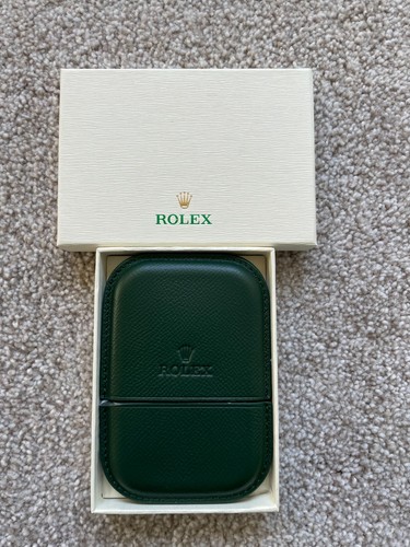 Rolex Green Business Leather Cardholder VIP Gift