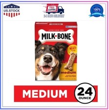 Milk-Bone Original Dog Treats Biscuits for Medium Dogs 24 Ounces Packaging Ma...
