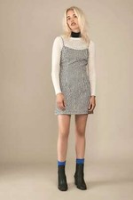 Rework by Urban Outfitters Gingham Slip Dress XS RRP £65 LN012 AA 14