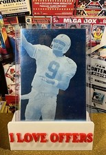 1998 EDGE ODYSSEY STEVE MCNAIR BLUE FOIL PROOF 1/1 RARE 2/3 #198 C STORE NAME