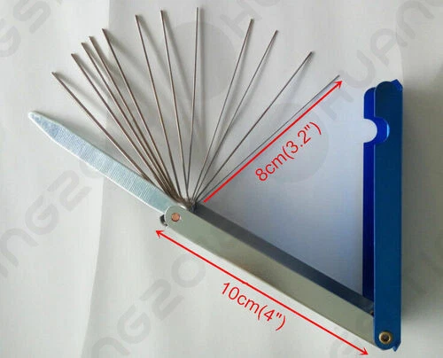 Agujas de limpieza a chorro de depósito de carbono para carburador de motocicleta + cepillos para Yamaha Foto 2 de 4