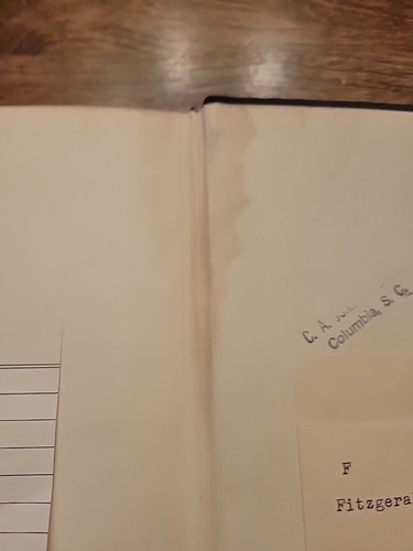Tender is the Night F. Scott Fitzgerald First Edition 1934 Ex Library Distressed - Picture 14 of 14