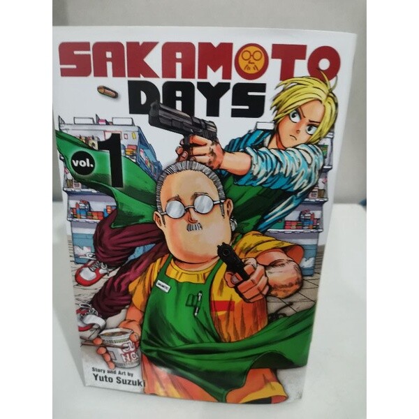 Sakamoto Days Manga By Yuto Suzuki ENGLISH Version Vol. 1-24 Comic