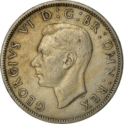 United Kingdom 2 Shillings - George VI with 'IND:IMP' | Coin United Kingdom 2 Shillings - George VI with 'IND:IMP' | Coin