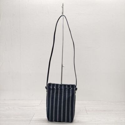 aetaバック Aeta Striped Canvas Shoulder Bag Sacoche Fringe Shoulder Bag