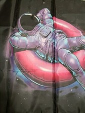 Astronaut In Space 2x3' Wall Hanging New