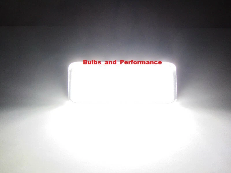 LUZ DE MATRÍCULA LED BLANCA para JEEP WRANGLER JL RUBICON SAHARA ILIMITADO ETC Foto 2 de 4