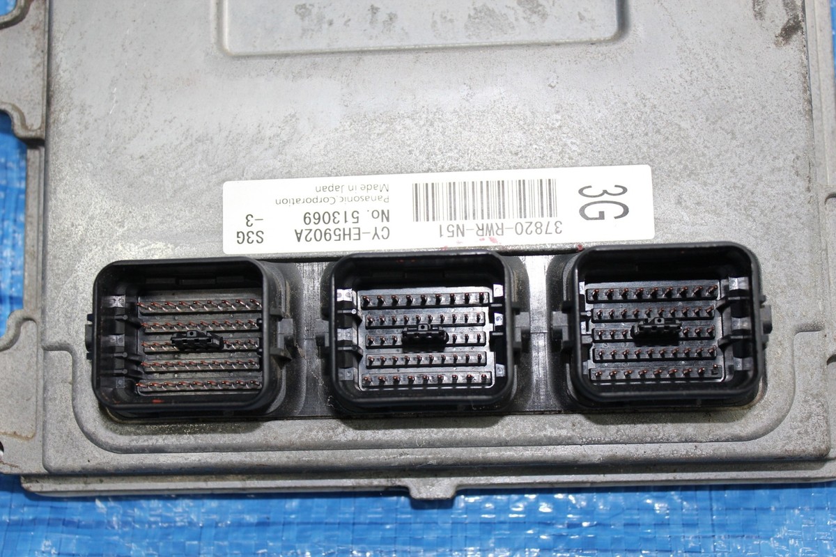 戚容 JDM Honda Stream RN6 Automatic OEM ECU (Engine Computer Unit) r18a