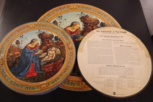 Vtg Springbok Circular Puzzle "Adoration of the Child" by DiCosimo 1pcs Missing - Picture 6 of 12